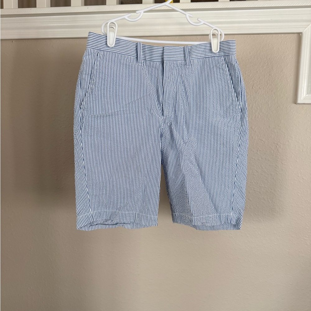 Boys Crewcuts Seersucker Shorts - Size 14